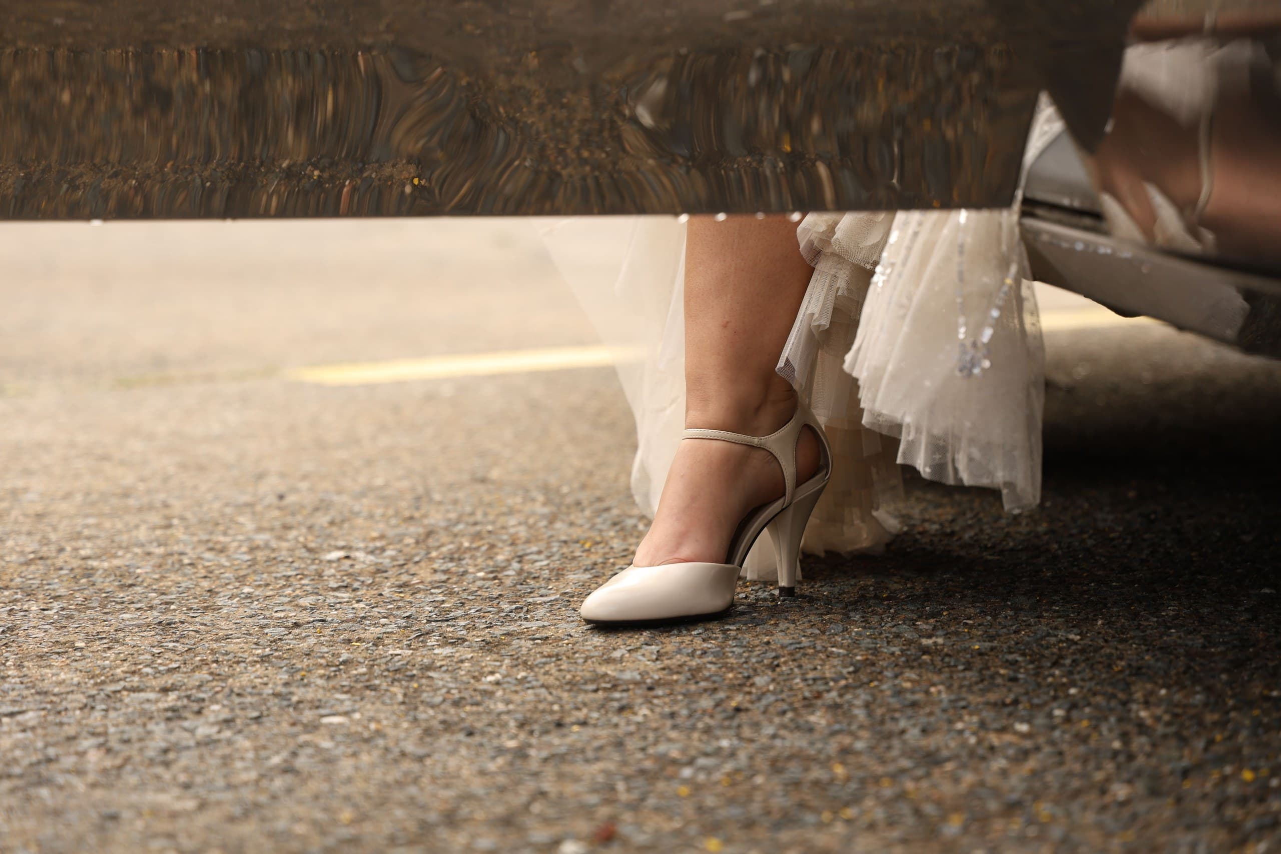 L'abito da sposa il giorno del matrimonio: come arriva senza pieghe